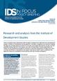In Focus Policy Briefing 7 Front cover of the In Focus Policy Briefing 7